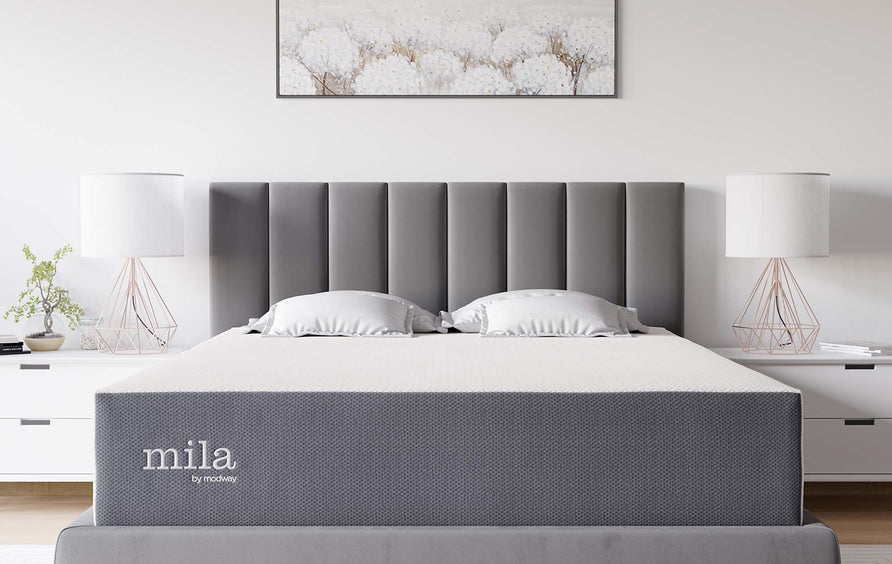 Birch 12" King Mattress in White