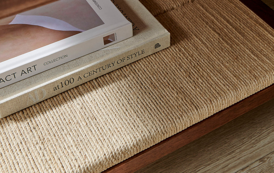 Nordkapp 1-Drawer Wood Nightstand in Walnut