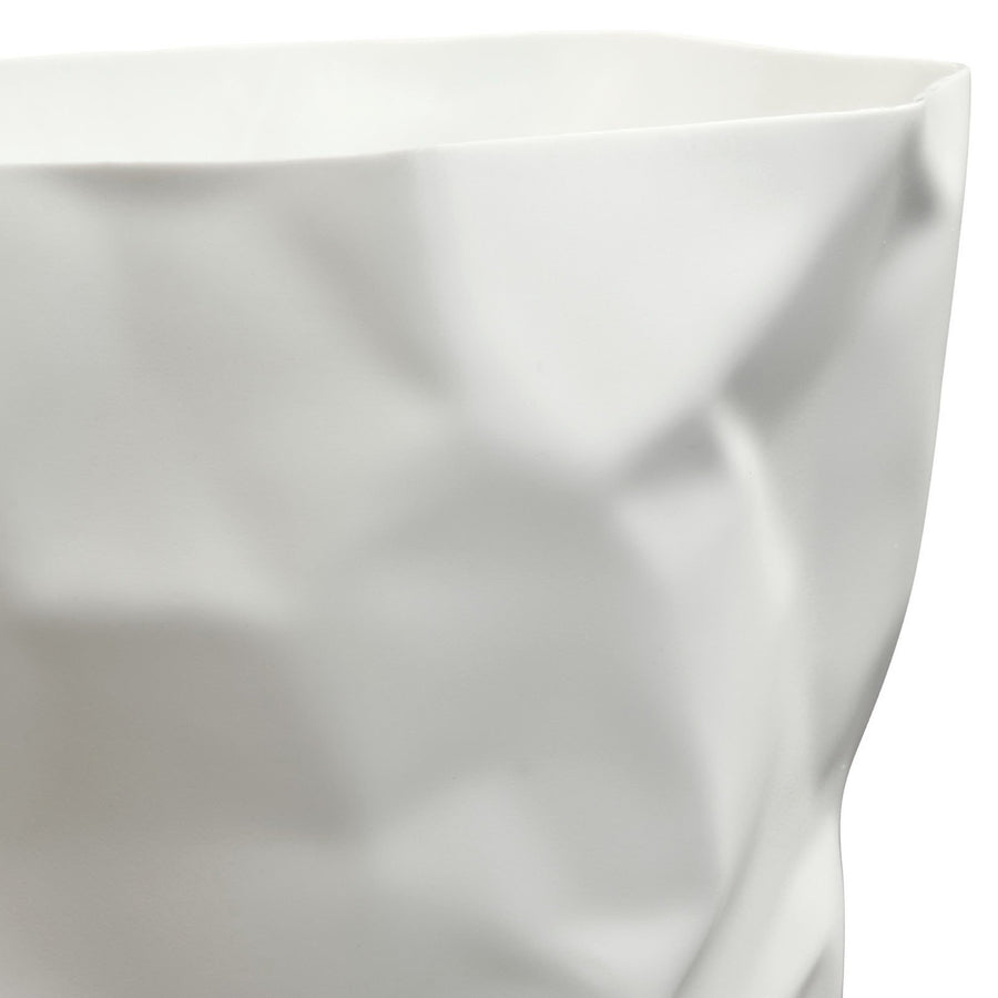 Trujillo Trash Bin in White