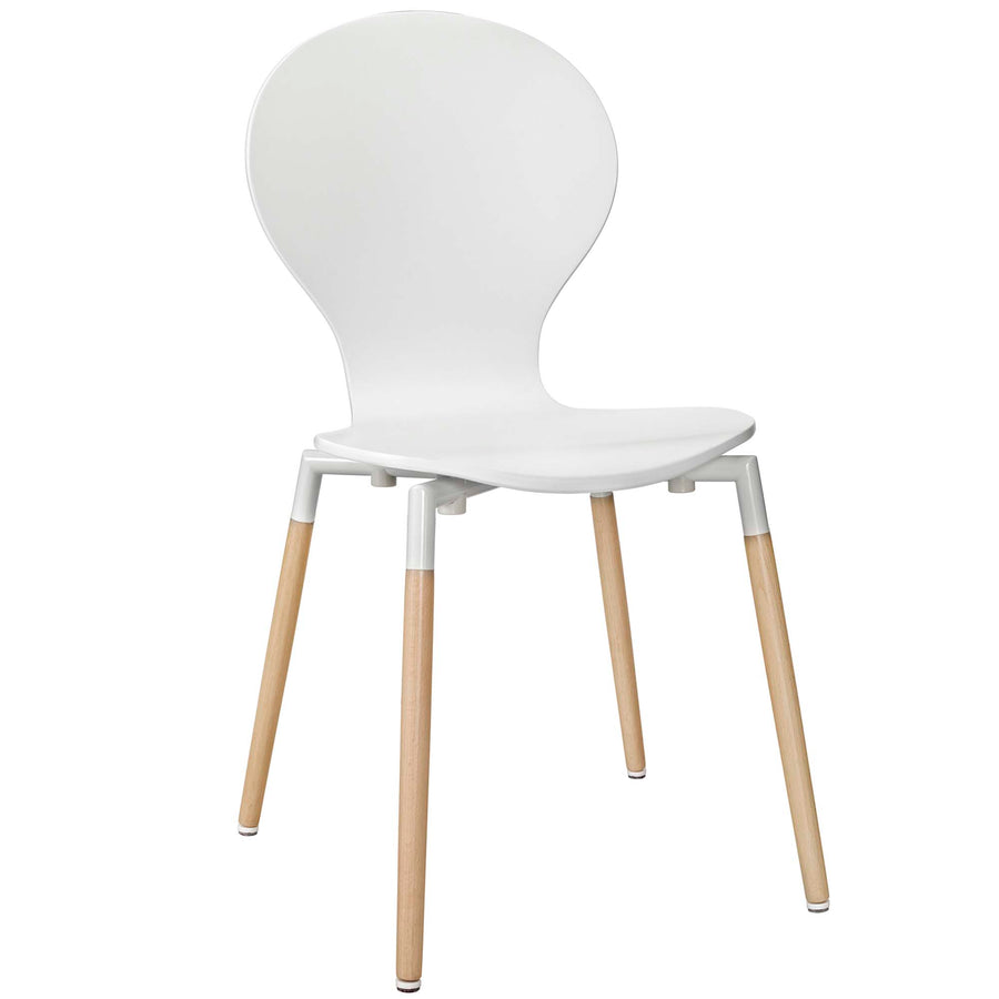 Cholla Dining Wood Side Chair in White