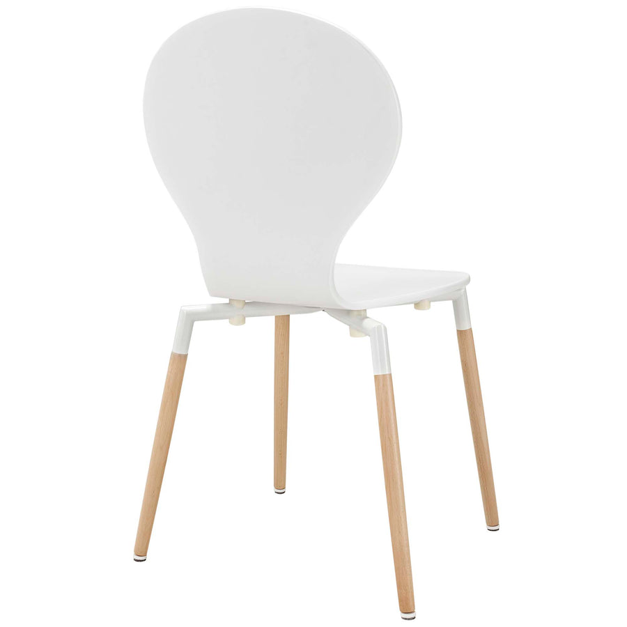 Cholla Dining Wood Side Chair in White