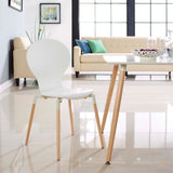 Cholla Dining Wood Side Chair in White