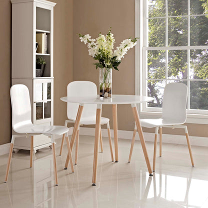 Track Round Dining Table by Furniture For America