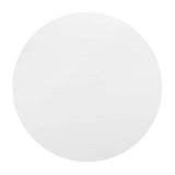 Lumen 48" Round Wood Dining Table in White