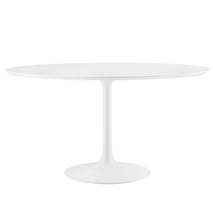 Lippa 54" Round Wood Dining Table by Furniture For America