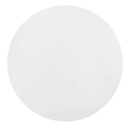 Lippa 54" Round Wood Dining Table in White