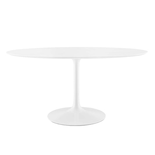 Lippa 60" Oval Wood Dining Table by Furniture For America