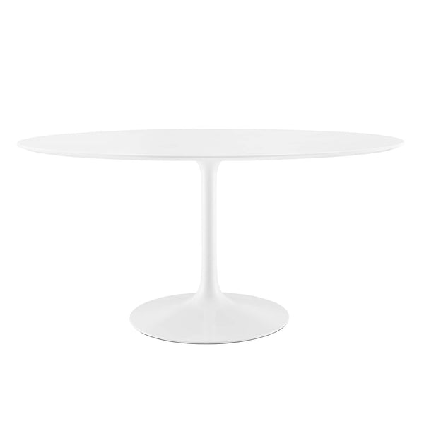 Lippa 60" Oval Wood Dining Table by Furniture For America