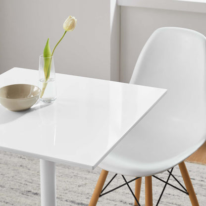 Lippa 24" Square Wood Dining Table by Furniture For America