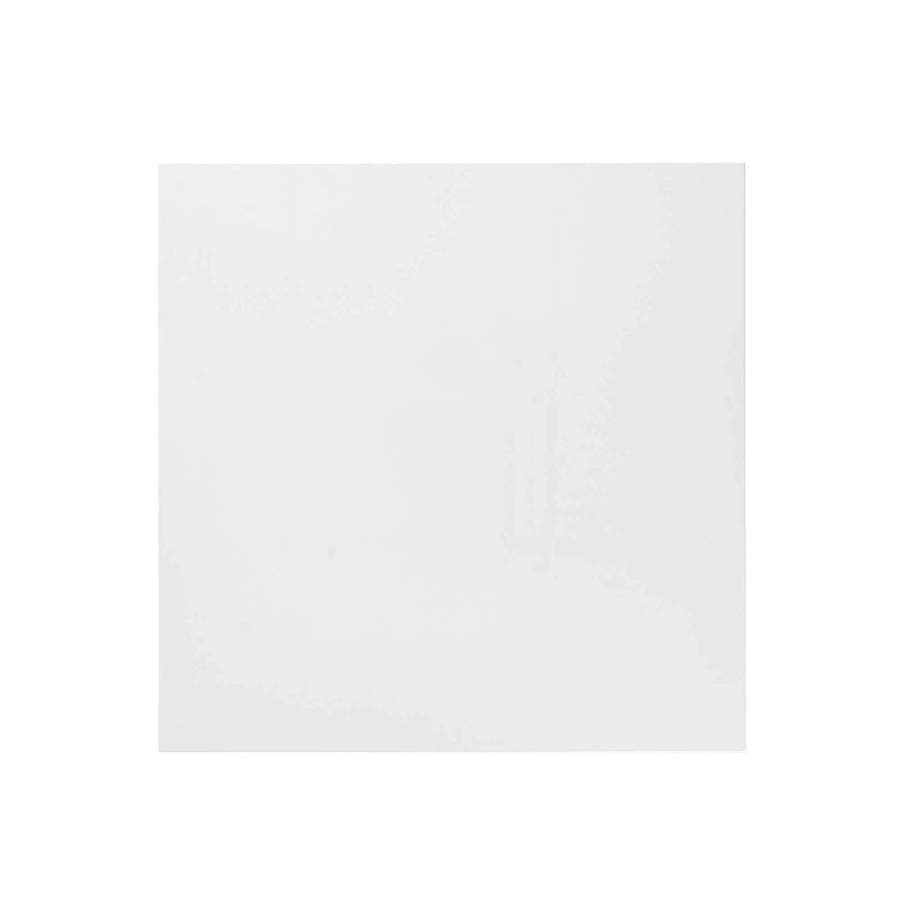 Lumen 28" Square Wood Dining Table in White
