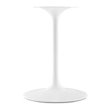 Lumen 36" Square Wood Dining Table in White