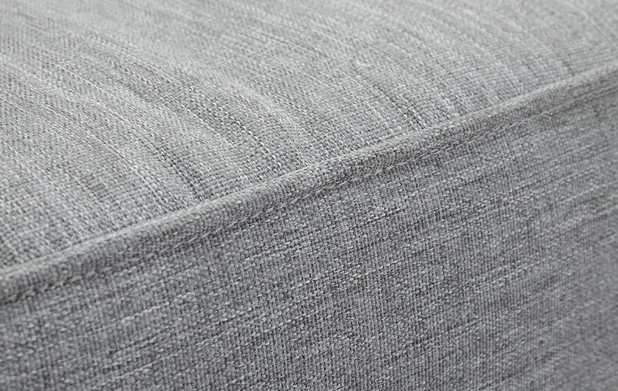 Cove Outdoor Patio Teak Armchair in Natural Gray