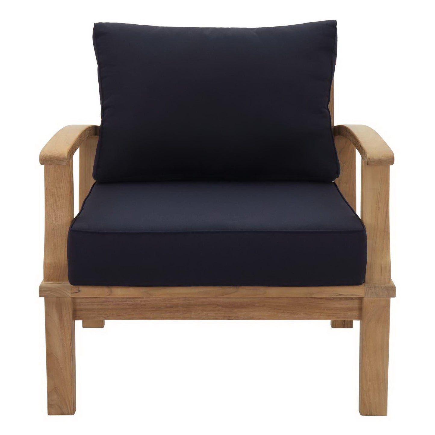 Marina Outdoor Patio Teak Armchair by Furniture For America
