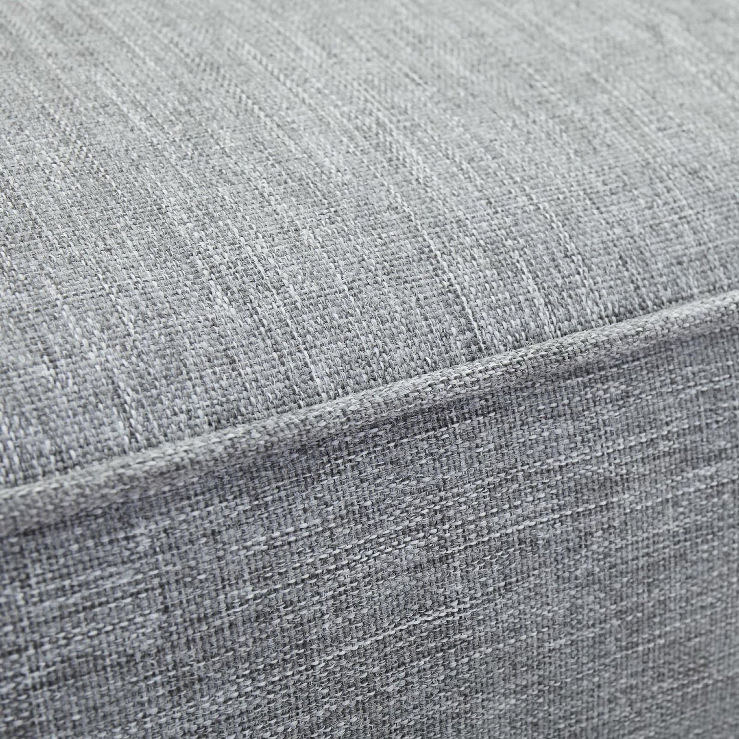 Cove Outdoor Patio Teak Loveseat in Natural Gray