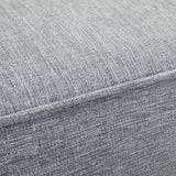 Cove Outdoor Patio Teak Loveseat in Natural Gray