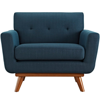 Engage Upholstered Fabric Armchair by Furniture For America