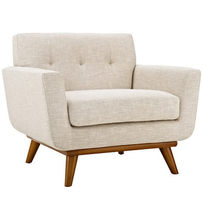 Engage Upholstered Fabric Armchair by Furniture For America