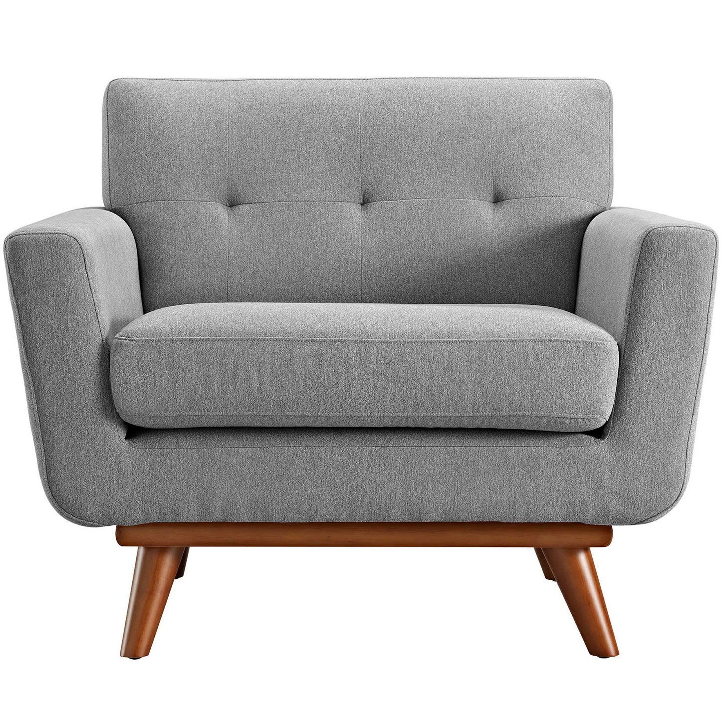 Engage Upholstered Fabric Armchair by Furniture For America