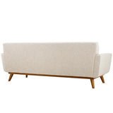 Flint Upholstered Fabric Sofa in Beige