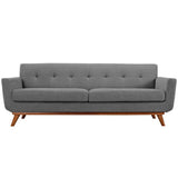Flint Upholstered Fabric Sofa in Expectation Gray