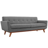 Flint Upholstered Fabric Sofa in Expectation Gray