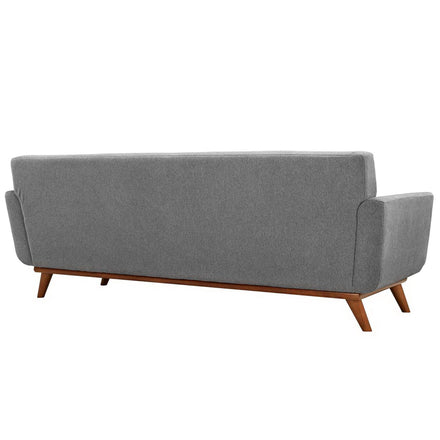 Engage Upholstered Fabric Sofa in Expectation Gray