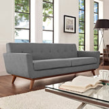 Flint Upholstered Fabric Sofa in Expectation Gray