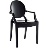 Thistle Dining Armchair in Black