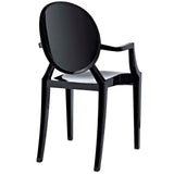 Thistle Dining Armchair in Black