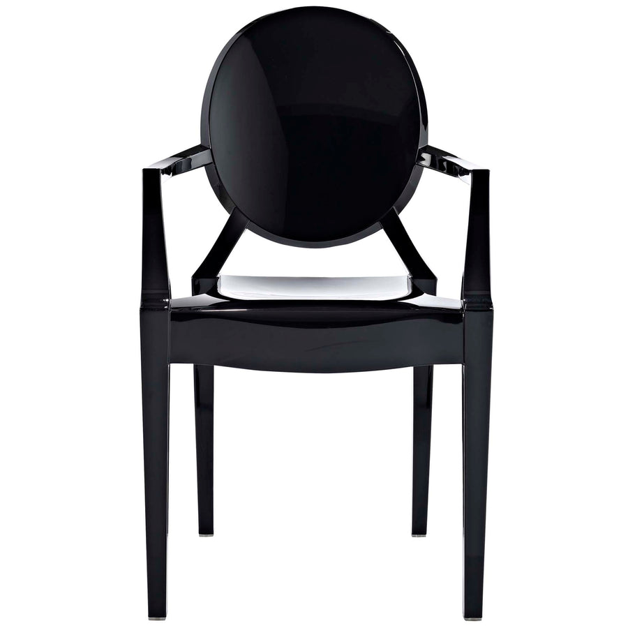 Thistle Dining Armchair in Black
