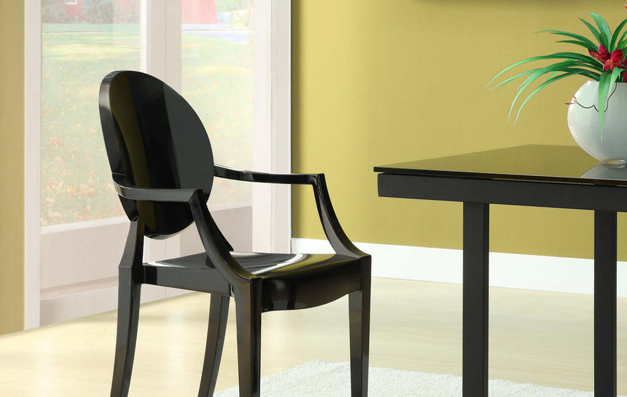 Thistle Dining Armchair in Black