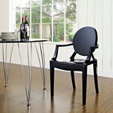 Thistle Dining Armchair in Black