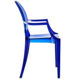 Thistle Dining Armchair in Blue