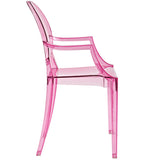Thistle Dining Armchair in Pink