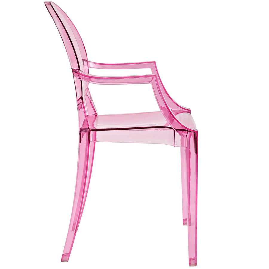 Thistle Dining Armchair in Pink