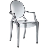 Thistle Dining Armchair in Smoke