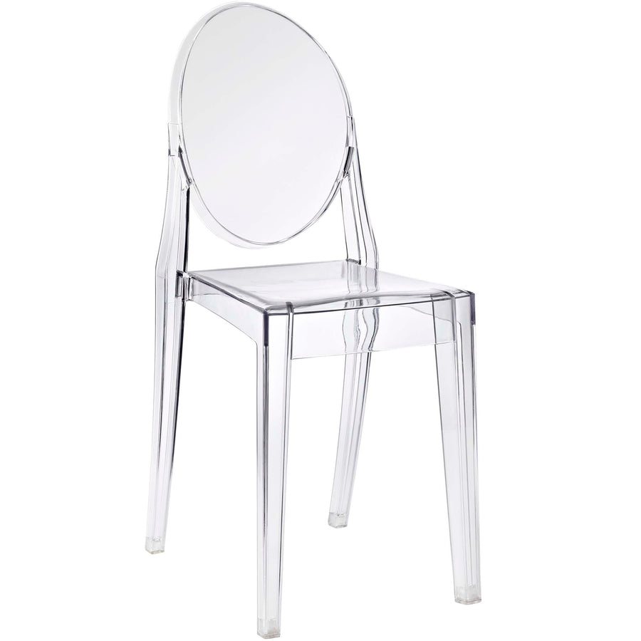Thistle Dining Side Chair in Clear