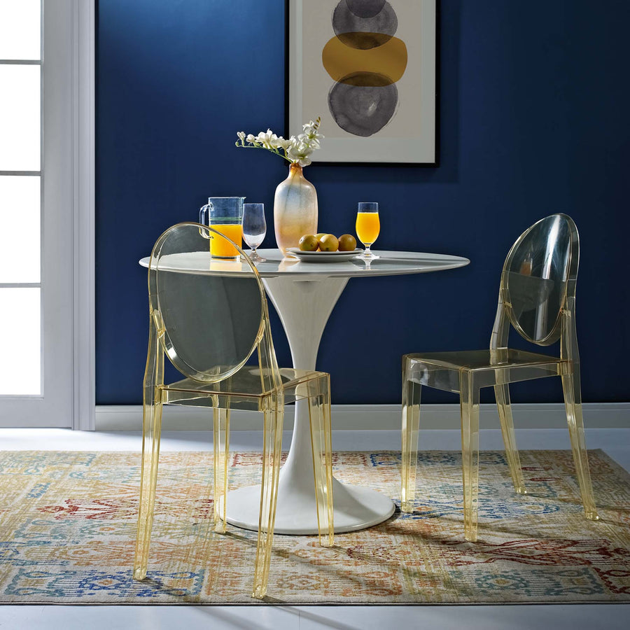 Thistle Dining Side Chair in Yellow