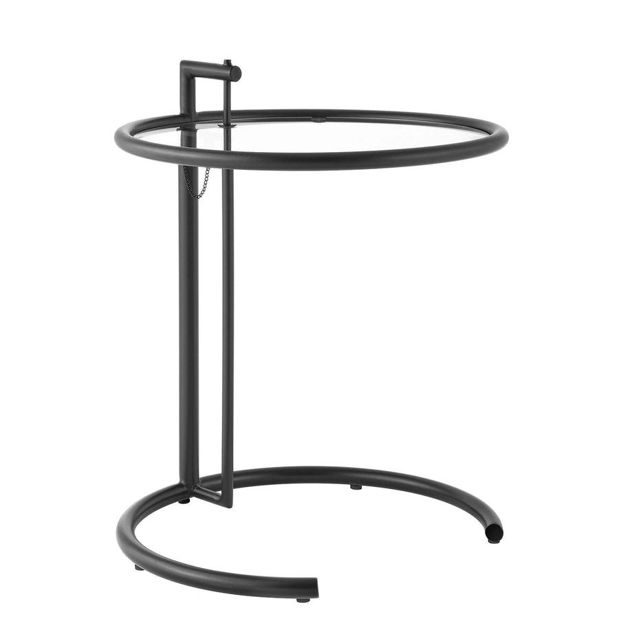Margot Metal Side Table in Black