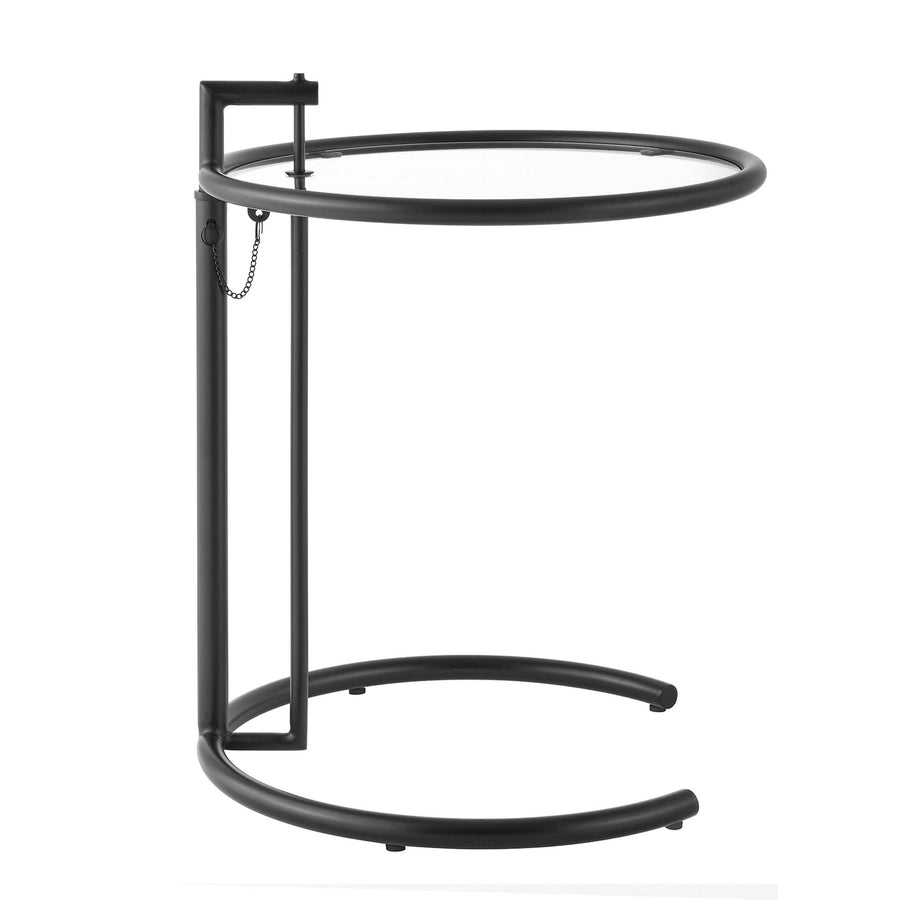 Margot Metal Side Table in Black
