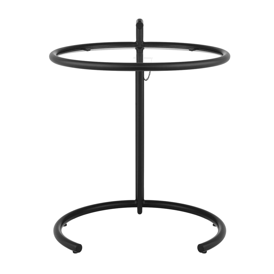 Margot Metal Side Table in Black