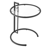 Margot Metal Side Table in Black