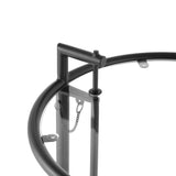 Margot Metal Side Table in Black
