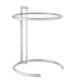 Margot Metal Side Table in Silver