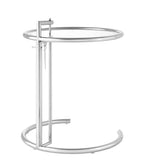 Margot Metal Side Table in Silver