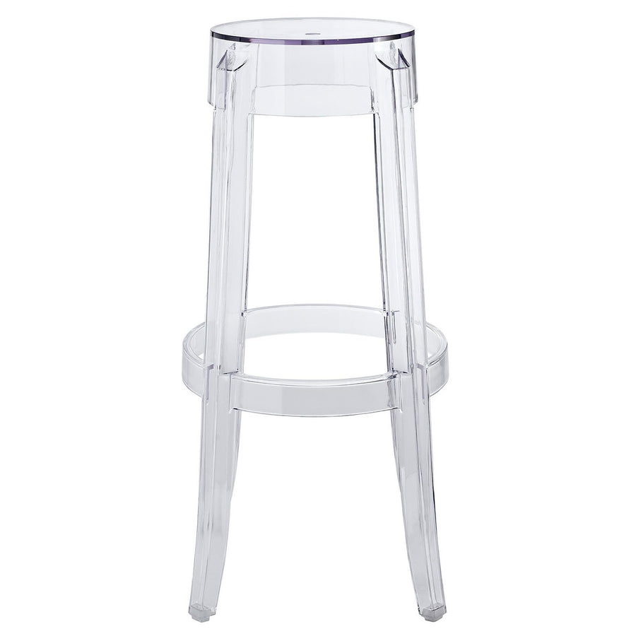 Thistle Bar Stool Set of 2 in Clear