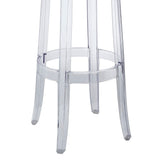 Thistle Bar Stool Set of 2 in Clear