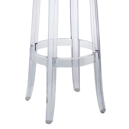 Casper Bar Stool Set of 2 in Clear