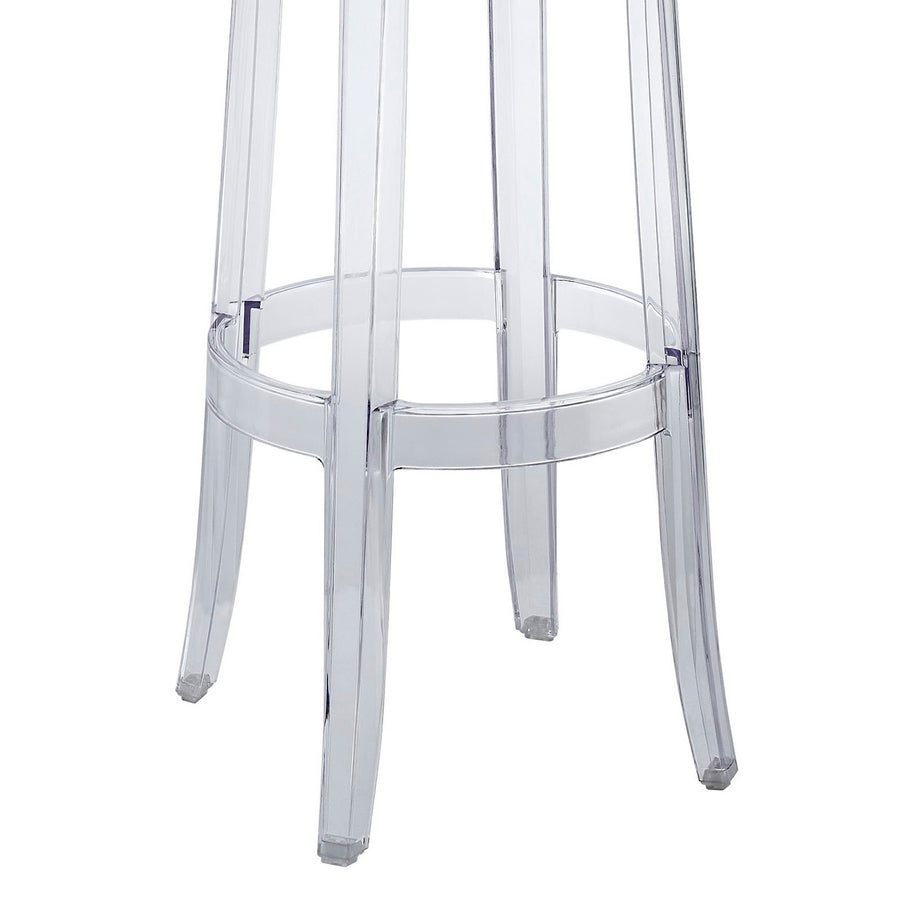 Thistle Bar Stool Set of 2 in Clear