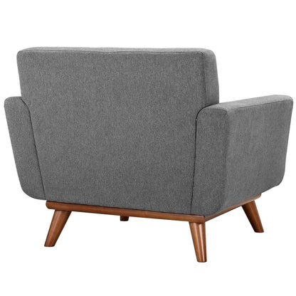 Engage Wood Armchair Set of 2 by Furniture For America